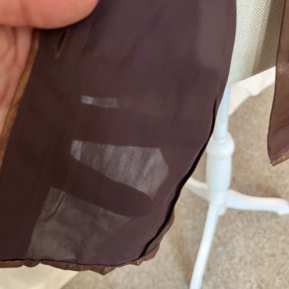 Metallic Button down - Picture 4 of 5